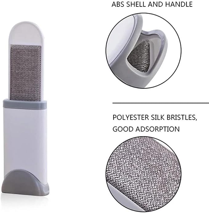 Reusable self-Cleaning pet Hair Brush Set, Fluff Remover, scrubbing Clothes Bag dusting