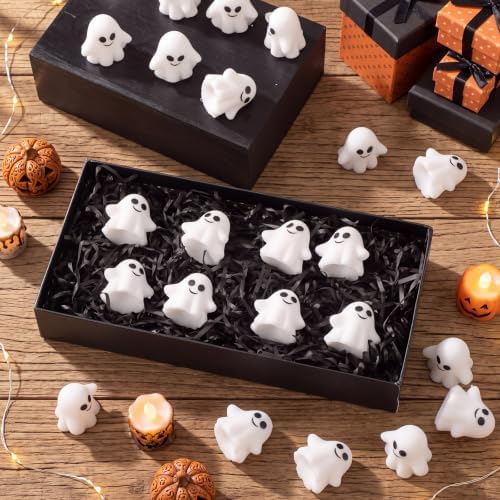Thenshop 25 Pcs Halloween White Ghost Balls Trick or Treat Party Favors