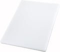 Winco 18" x 24" White Heavy-Duty Plastic Cutting Board (Set of 4) | Dishwasher safe, Stain resistant, Minimizes dulling, Great for Charcuterie, Cheese, Appetizers and Buffet Displays