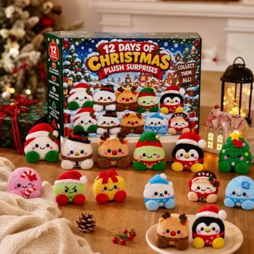 12 Days Advent Calendar 2026 Christmas Fun Dumpling for Adult Gifts