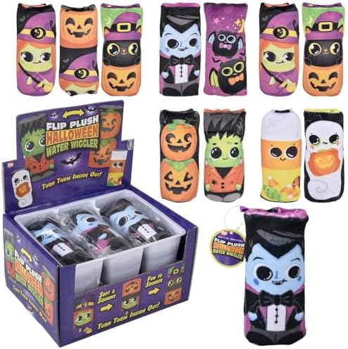 Rhode Island Novelty Halloween Flip Plush Water Wiggler 5.5" (1 Per Order, Style May Vary)