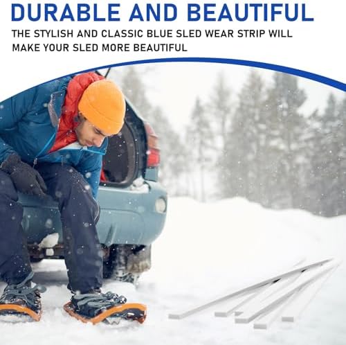 Blulu 6-piece Snow Sled Runner Kit