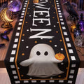 Halloween Decorations - Cute Ghost Pumpkin Halloween Table Runner