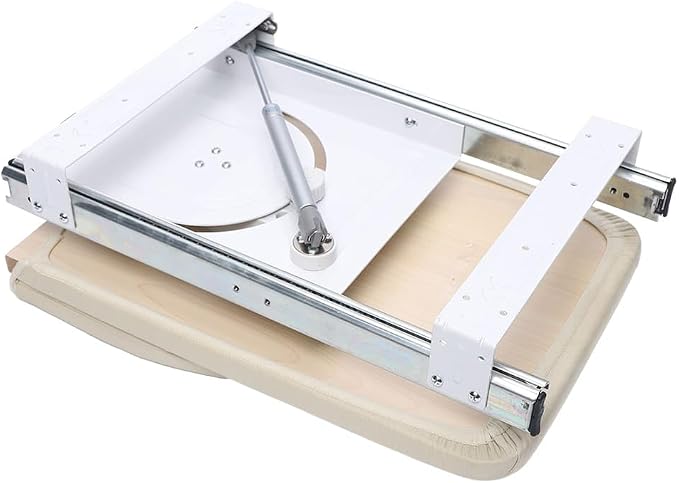Foldable Ironing Board 12” x 32” Retractable Hidden Ironing Board Closet Ironing Station in Cabinet for Apartment & Small Room