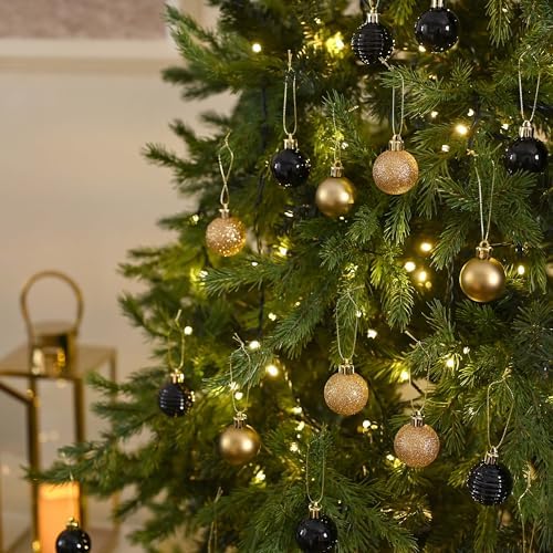 Valery Madelyn Small Christmas Tree Decorations Ball Ornaments 24ct 1.57"