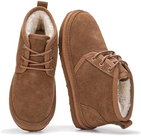 Project Cloud 100% Genuine Leather Ankle Boots for Women Chukka Booties