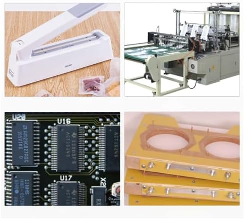 Brown Teflon Tape, Insulating PTFE Fabric, Teflon Tape for Sealing Machines, High-Temperature Resistant (80mm*50m W*L)