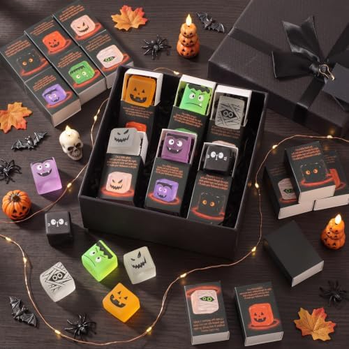 Wettarn 30 Sets Halloween Emotional Gifts Trick or Treat Party Favors