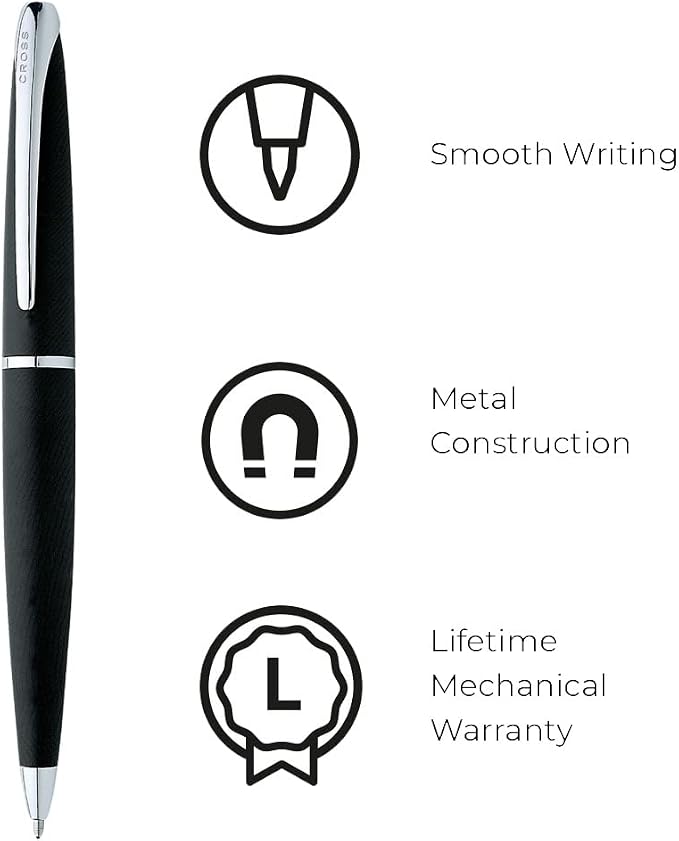 Cross ATX Basalt Black Ball-Point Pen