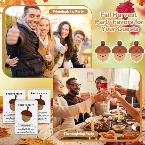 12 Sets Fall Acorn Gifts Thanksgiving Party Favors