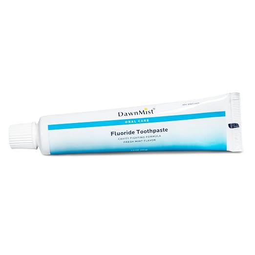 Dukal Dawn Mist Fluoride Toothpaste, 1.5 oz., Laminated Tube (Pack of 144)