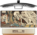 MPCO. Skeleton Large Gaming Desk Pad, 36" x 17" Aeroglyde Non-Slip Desk Mat