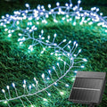 2 Pack 240 LED 20FT Total 40FT 480LED Solar Fairy Lights Outdoor Waterproof