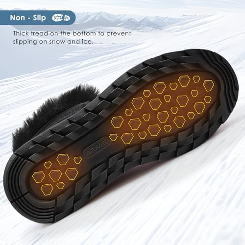 AIRHAS Women's Warm Snow Boots Cold Weather Winter Boots
