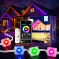 100FT Permanent Outdoor Lights, Smart RGB Lights with App Control, IP67