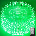 196 FT 500 LED String Lights Outdoor Indoor, Christams String Lights Waterproof 8 Modes & Timer, Fairy Lights Plug in for Bedroom, Weeding, Patio, Party, Christmas Decor (Green)
