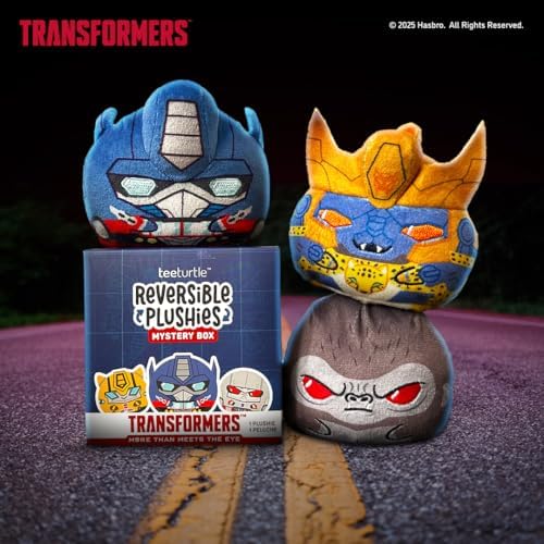 TeeTurtle Transformers Series 3 Inch Plushie Mystery Box