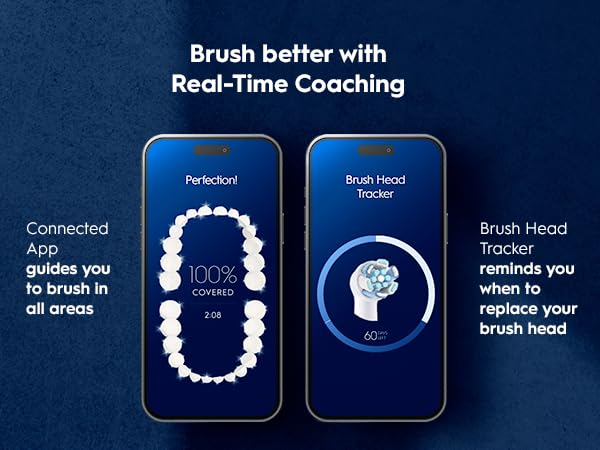 Oral-B Rechargeable Electric Toothbrush, iO9 Genius, 7 Cleaning Modes, Interactive Display, Charging Travel Case, Visible Pressure Sensor, 4 Brush Heads, White Alabaster