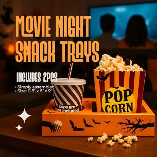 Halloween Movie Night Supplies - Candy Variety Pack For Kids and Adults