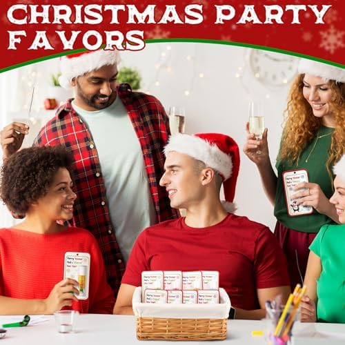 10 Pack Christmas Lip Balms Bulk Cute Christmas Party Gifts Favors