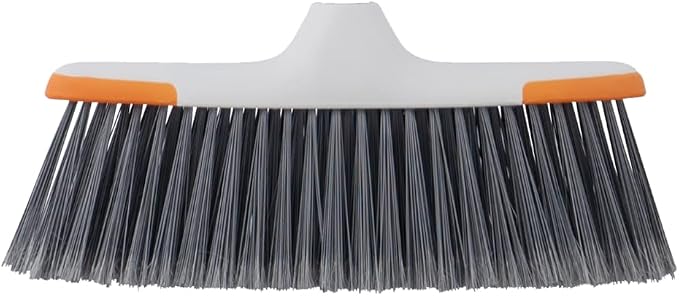 Superio Lightweight Essential Household Broom Head (Gray)