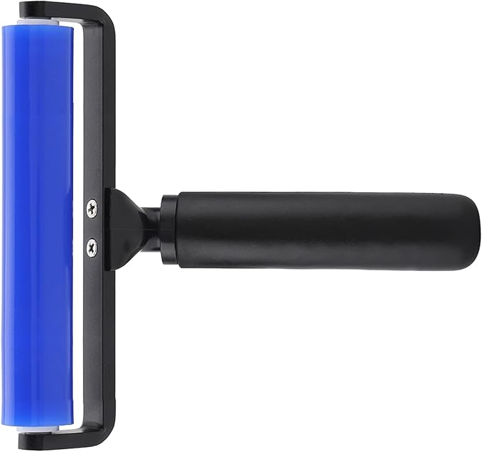 Dust Removal Roller, Hair Remover, i Static Silicone Roller, er Tool for ing Screen, Glass and Film(6 inches)
