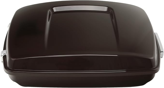 5.5" Razor Motorcycle Trunk W/Latch Key Fit For Harley 2014-2025 Touring CVO Road King Street Glide Electra Glide Ultra Limited Pack Black Forest & Wineberry