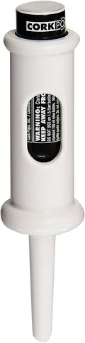 Cork Pops White 6.5 Inch Original Wine Bottle Opener