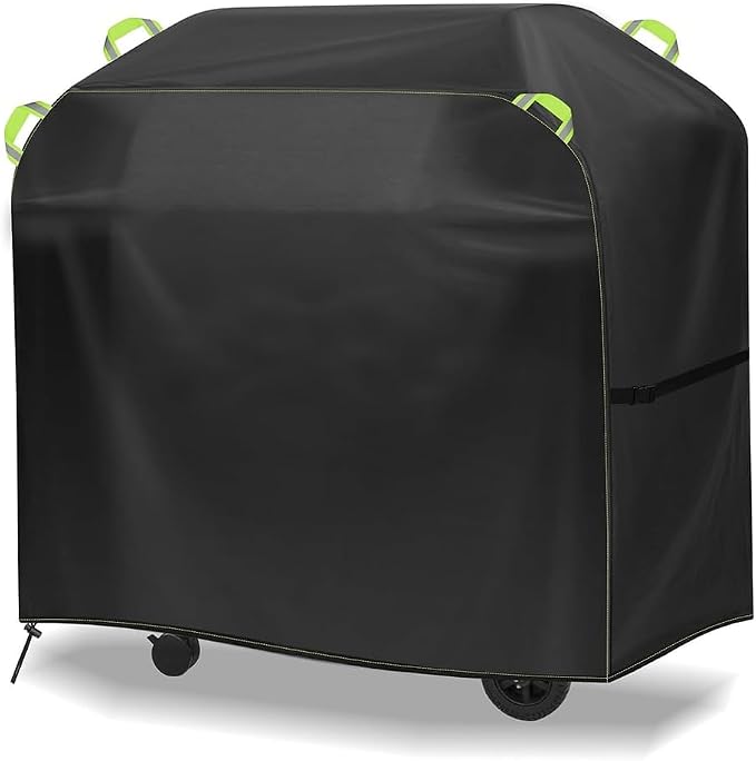 Grill Cover for Cuisinart Woodcreek 4-in-1 Pellet Grill, Gas Grill Protector Charcoal Smoker Canopy Outdoor Cooking Stove Guard Gridiron Wrap Tools Accessories,A