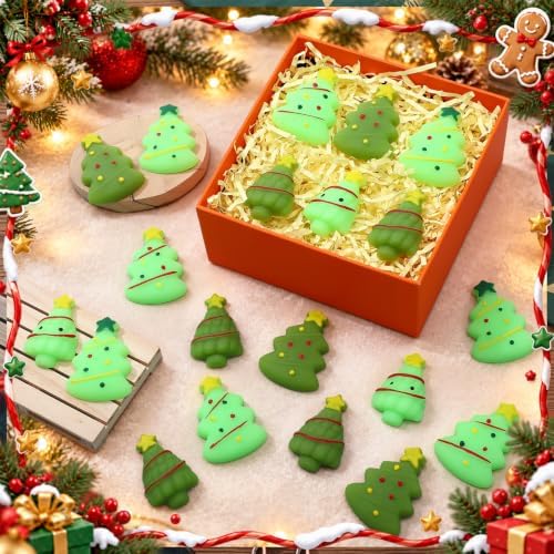 Thenshop 30 Pcs Christmas Tree Soft Ball Bulk