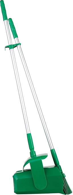 Remco Lobby Dust Pan and Broom Set,Green 62502-1 Each
