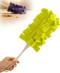 Duster Refills Reusable,2026 New 360° Fleece Duster Refills Set,Reusable Duster Pads Washable for Ceiling Fan Window Kitchen Floor Car (1, Yellow)