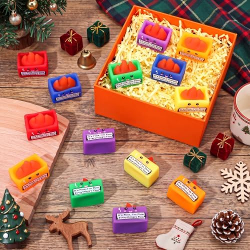 Thenshop 24 Pcs Dumpster Soft Ball Bulk 6 Colors Xmas Gift