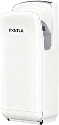 Vertical Hand Dryer - Hand Dryers for Commercial Bathrooms with HEPA Filter - Hand Dryer for Modern Home Bathrooms with High Speed Jet Air Motor (White)