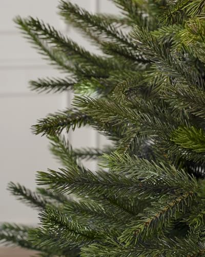 Balsam Hill 9ft Pre-Lit Black Hills Spruce Artificial Christmas Tree with Twinkly Light Show