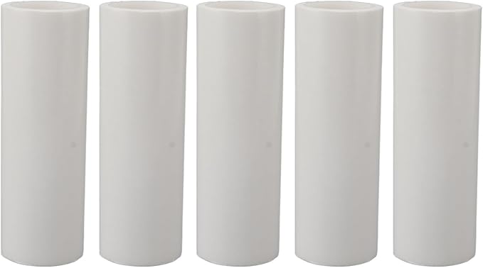 Pilipane Sticky Lint Roller Refills 5pcs Portable Multipurpose Hair Removal for Pet Hair 9 Inch Rollers Suitable for Furniture Clothes Cars and Carpets (12 Inch)