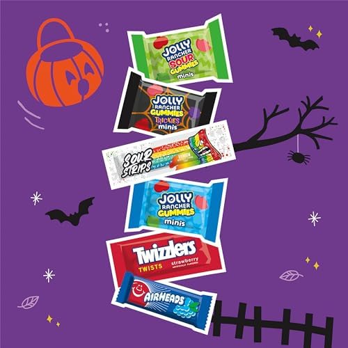 Hershey's Assorted Fruit Flavored Halloween Candy Bulk Pack, 24.39 oz