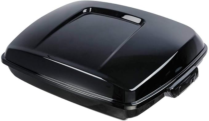 TCMT 5.5" Razor Motorcycle Trunk W/Black Latch Fit For Harley 2014-2025 Touring CVO Road King Road Glide Street Glide Electra Glide Pack