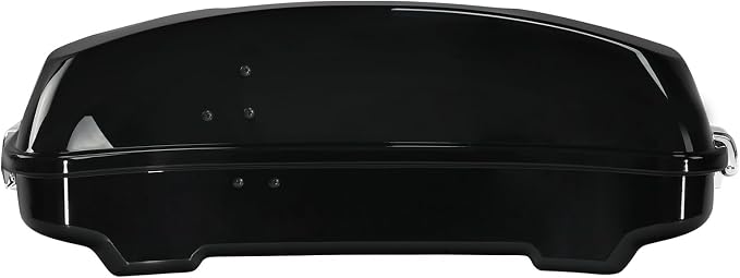 5.5" Razor Motorcycle Trunk W/Latch Key Fit For Harley 2014-2025 Touring CVO Road King Street Glide Electra Glide Ultra Limited Pack White Amethyst Black Licorice Flames