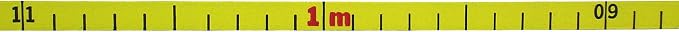 ProTape 3/8" x 15m Auto-Rewind Tape Measure w/ Nylon Coated Blade 45722 (950MEB) Meter & CM by US Tape