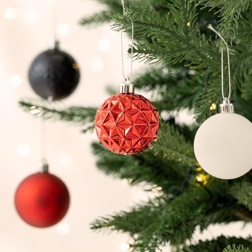 Valery Madelyn 50ct Christmas Tree Decorations Ball Ornaments 2.36 Inches