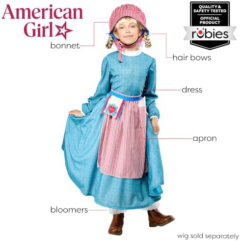 Rubies at Party City American Girl Costume for Kids, Girls Costume