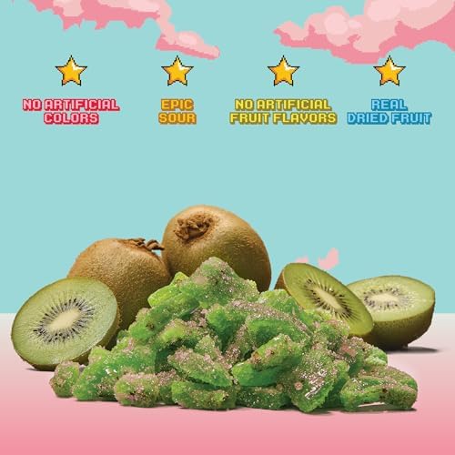 Final Boss Sour Fruit Candy, Watermelon Kiwi, Level 3, 1 Pack