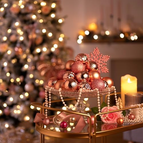 Valery Madelyn 50ct Christmas Tree Decorations Ball Ornaments 2.36 Inches