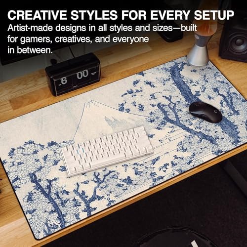 MPCO. Orignal Gaming Desk Pad, 36" x 17" Duraglyde Fabric Non-Slip Desk Mat