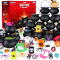 Halloween Party Favor for Kids,48 Pack Prefilled Small Witch Cauldron Toys