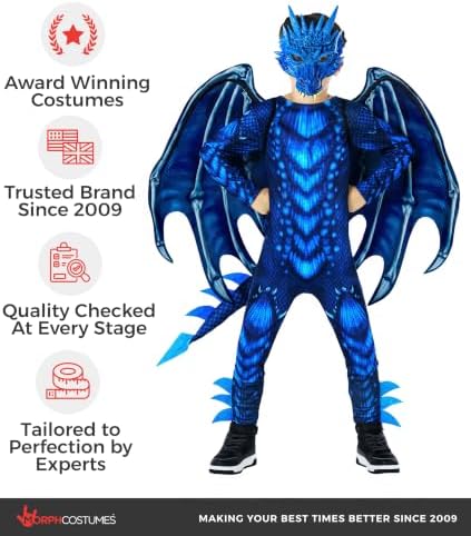 Morph Dragon Costume Kids, Dragon Wings, Halloween Costumes for Kids