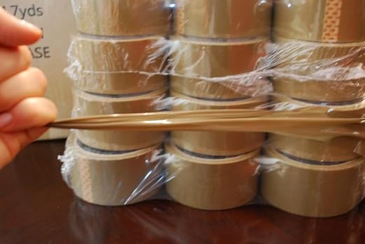 Heavy Duty Brown Packing Tape 36 Rolls 2 Inch x 110 Yards (330 Feet) Per Roll Carton Sealing Tape for Shipping Packaging Moving Office Storage & Tape Gun Refills 2.0 Mil 3960 Total Yards