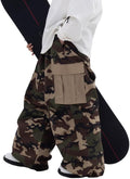 SNOWVERB Loose Fit Snowboard Leopard Ski Snow Baggy Pants for Men and Women