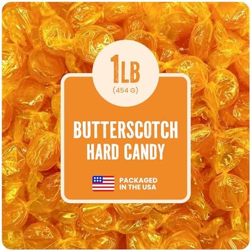 Cambie Butterscotch Hard Candy Individually Wrapped - 1 lb Hard Candy